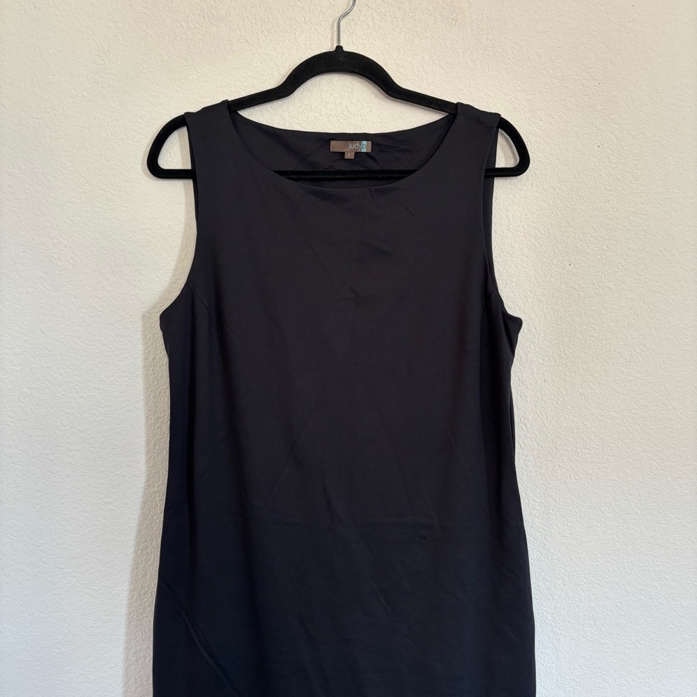 Judy P Sabrina Sleeveless Dress Black - Picture 3 of 6